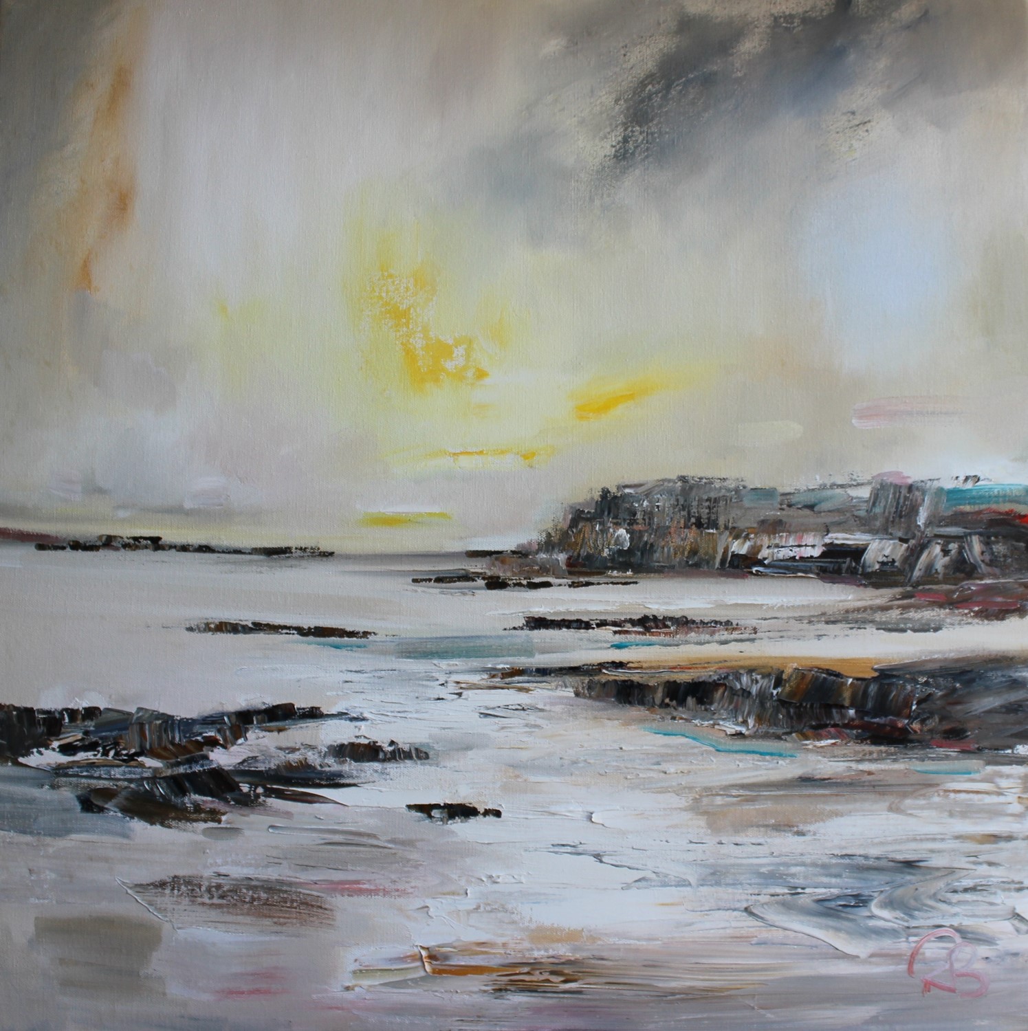 'A Tidal River on the West Coast' by artist Rosanne Barr